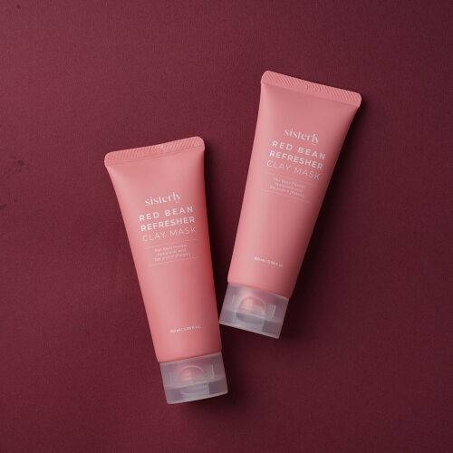 Sisterly Red Bean Refresher Clay Mask 100ml - Korean Pore Cleansing Clay Mask - Image 1