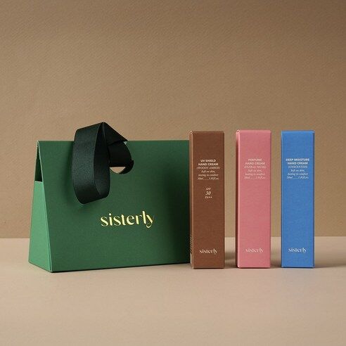 Sisterly Hand Cream 3-Piece Gift Set - Korean Hand Cream for Gifting - Image 1