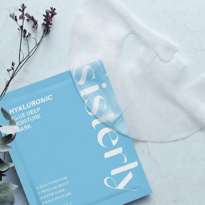 Sisterly Hyaluronic Blue Deep Moisture Mask (5pcs) - Korean Sheet Mask for Deep Hydration - Image 1